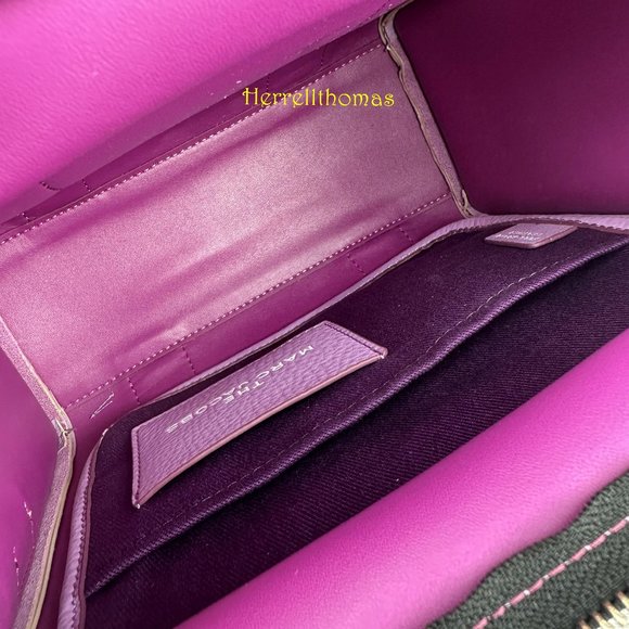 MARC JACOBS THE LEATHER SMALL TOTE BAG - Picture 9 of 11